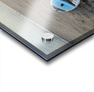 Shoreline Holds the Memory: Beached Paddle Board Acrylic print