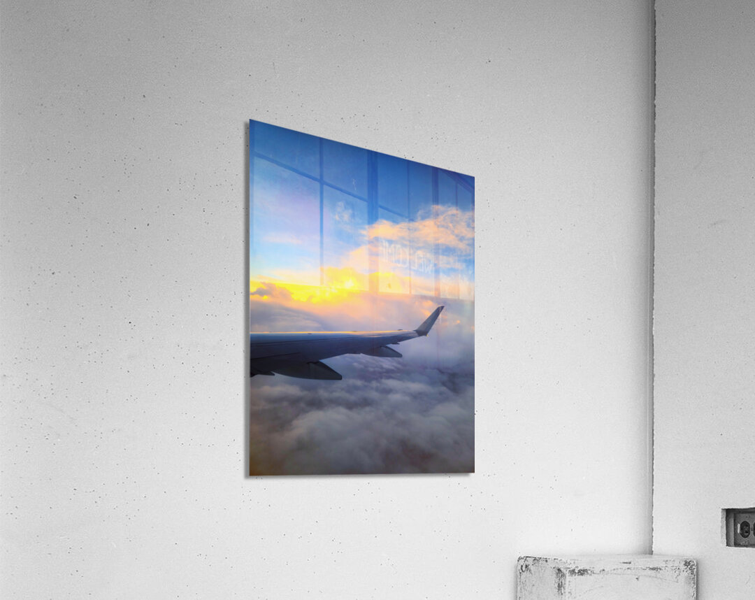 Sky’s Embrace: Dawn’s Gentle Touch Acrylic Print