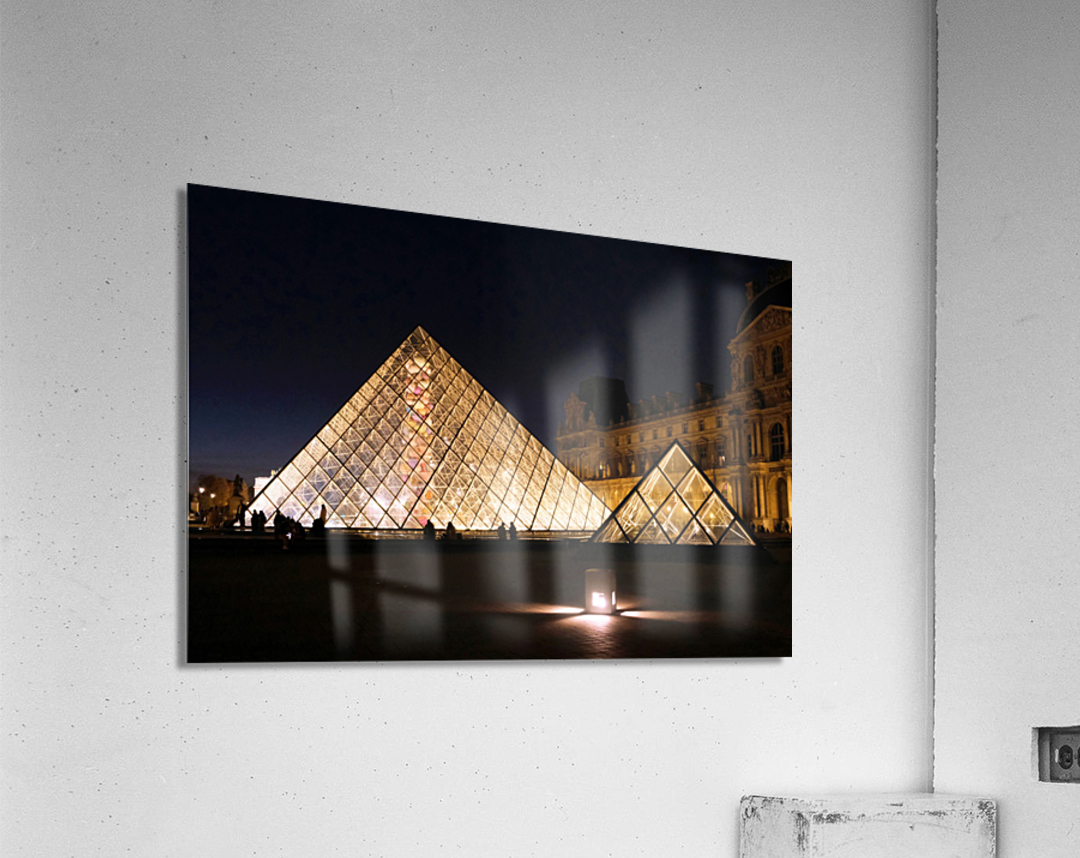 Evening Louvre 2 Acrylic Print