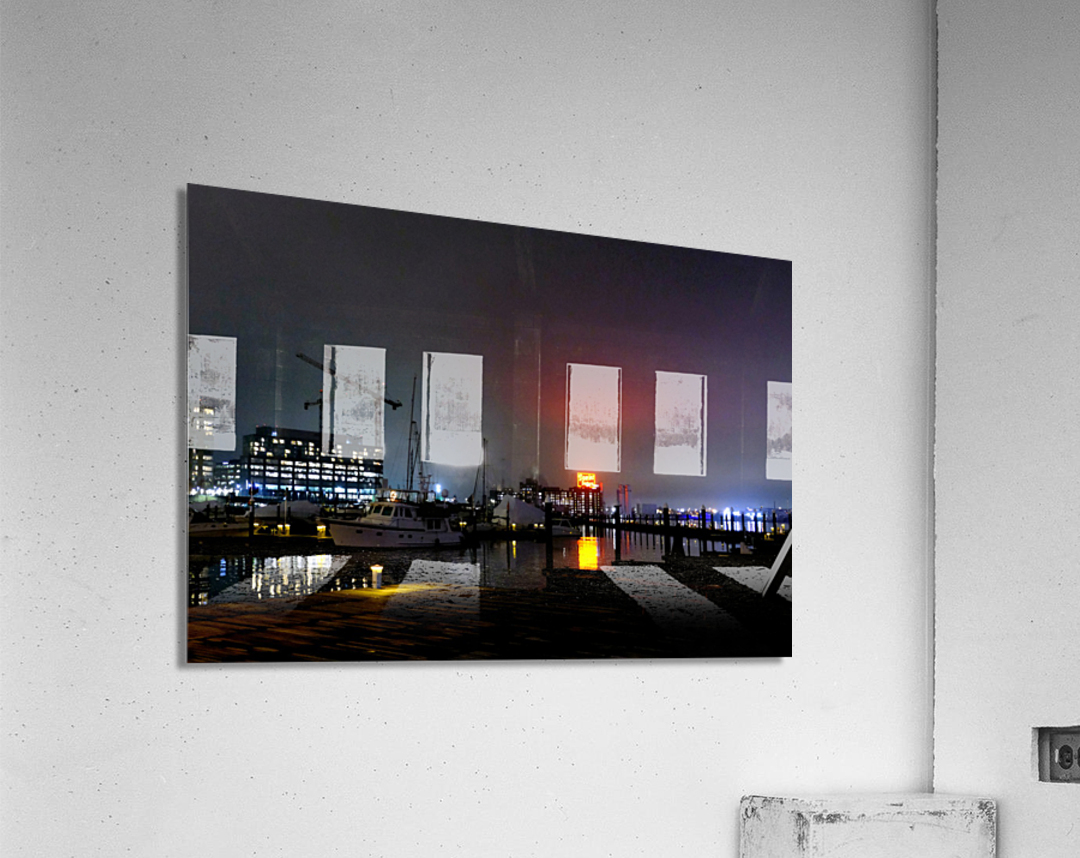 Beautiful Baltimore Harbor 3B Acrylic Print