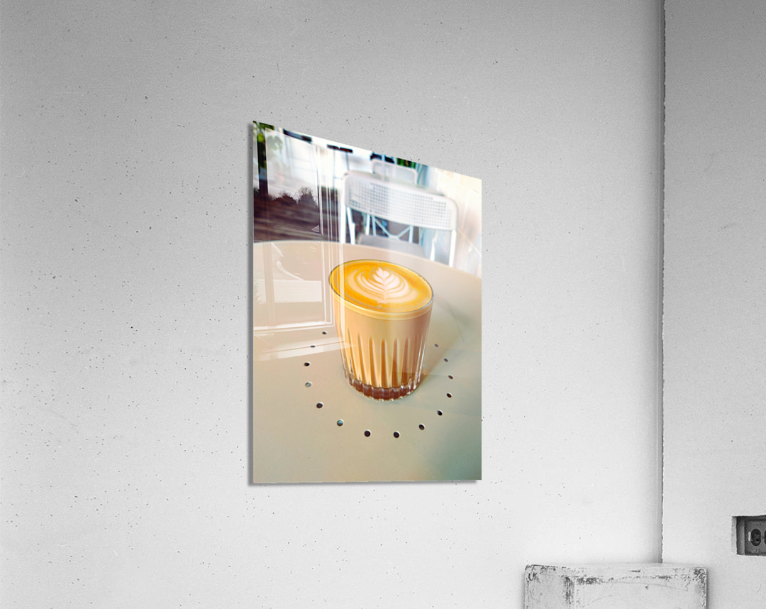 Never Too Latte Acrylic Print