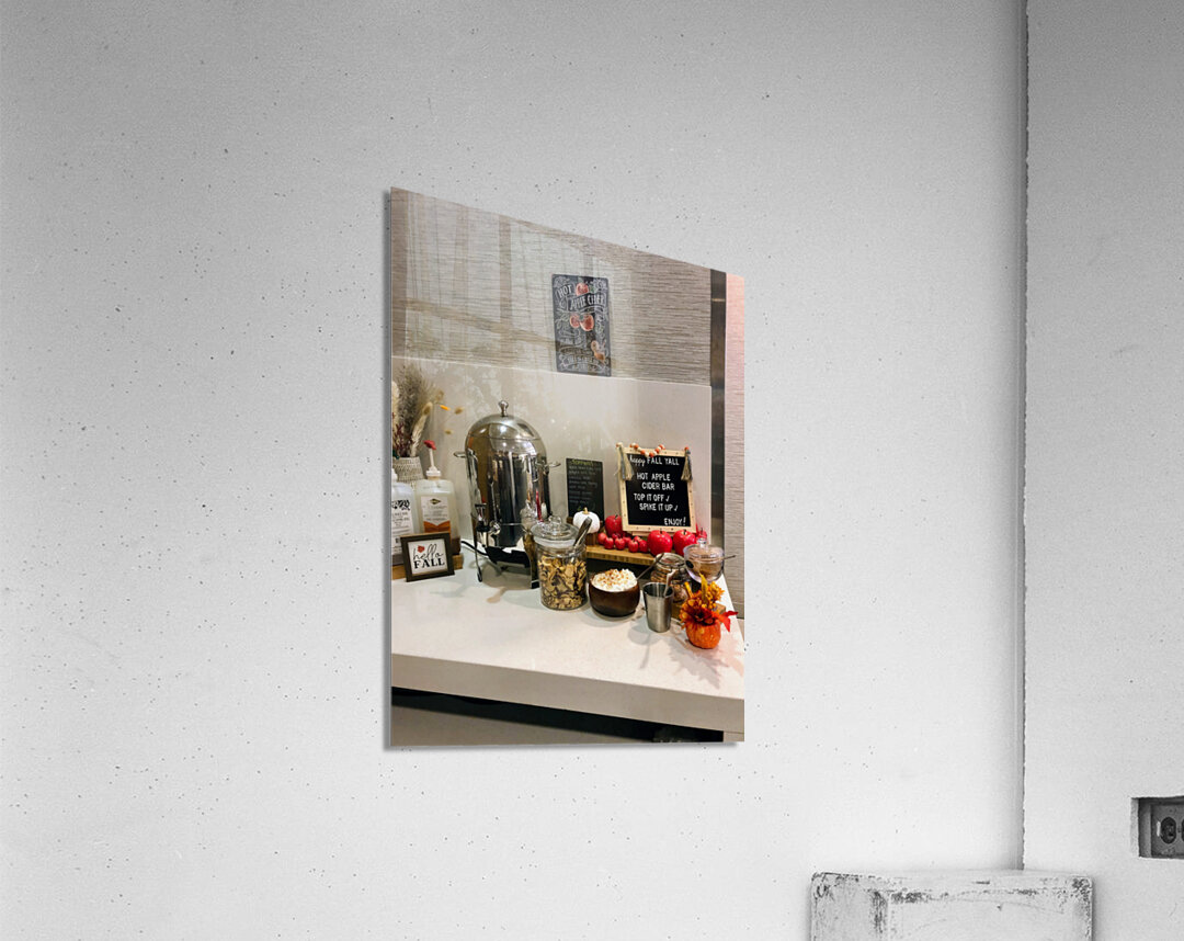 Warm Cider Welcome Acrylic Print