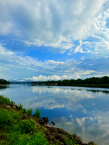 Blue Hush Over the Valley
