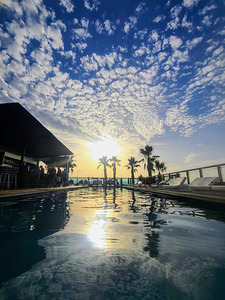 Paradise Reflected: A Sunset Dream