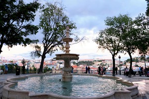 Lisbon Water Fountain 