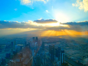 Rays of Heaven on Dubai