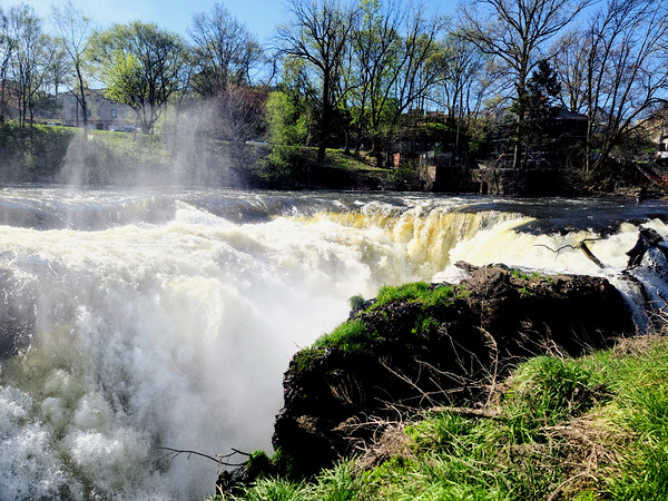 The Roar Beneath Blue Skies Print