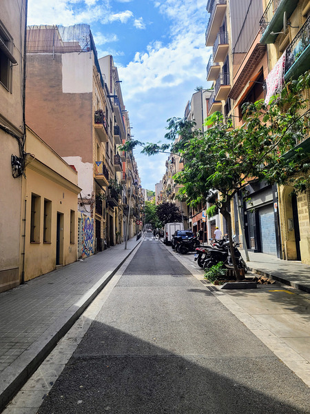 Balconies and the Breeze Print