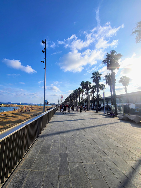 Barcelona Beach: Steps Toward Solace Digital Download