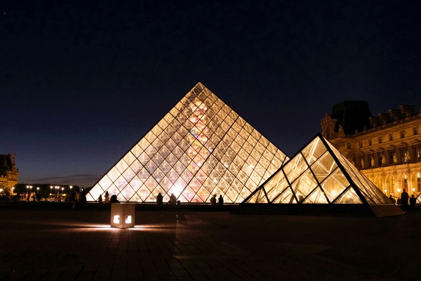 Evening Louvre Digital Download