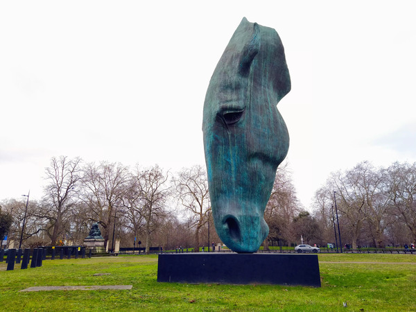 Horsehead Sculpture Digital Download