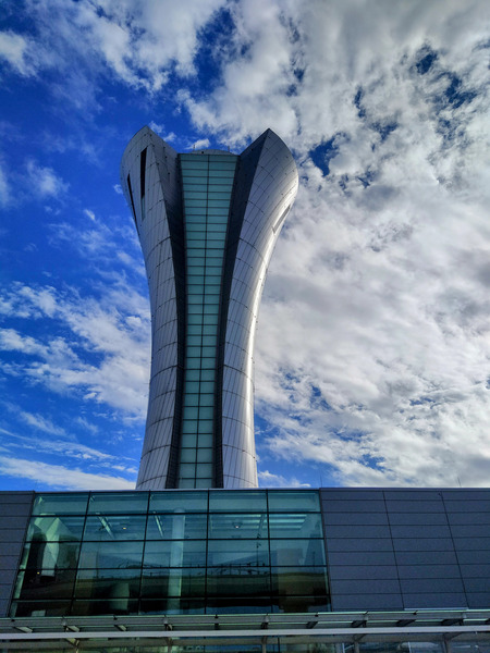 San Francisco Airport Air Traffic Control Tower Print