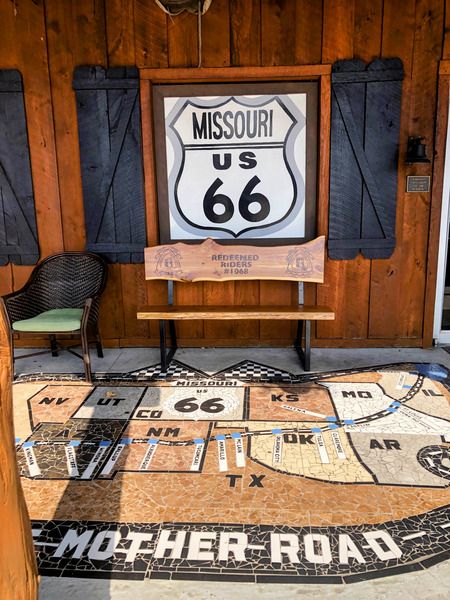 Mosaic Tribute to Route 66 Digital Download