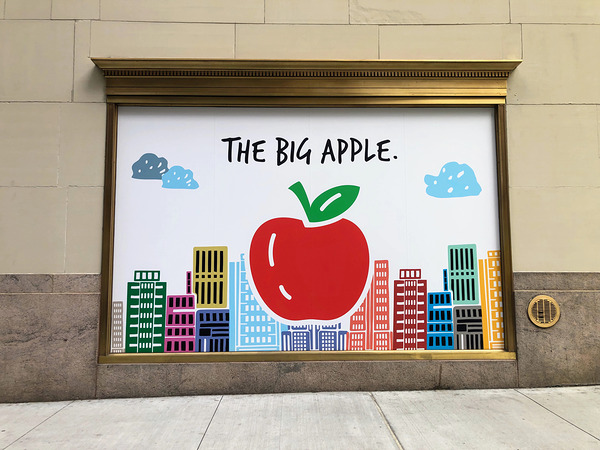 Street Scene: The Big Apple Print