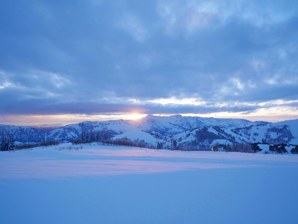 Heavenly Sunset From Eden 1 Print