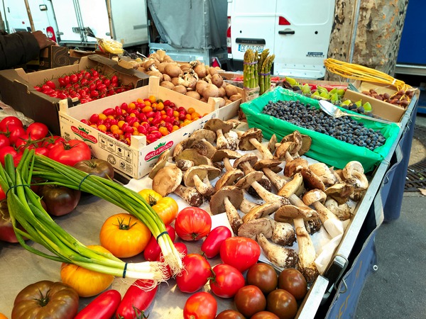 Farmers Market -- Vegetables 2 Print