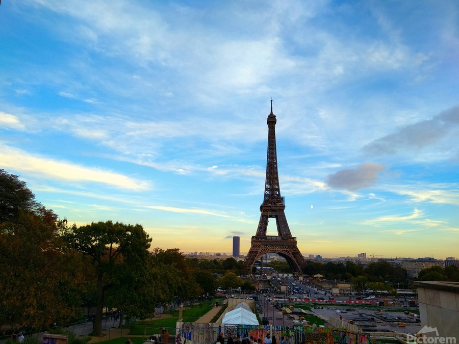 Eiffel Tower 2C  Print