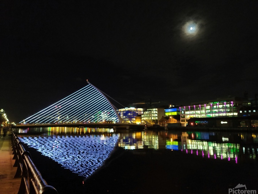 Dublin Dreams along River Quay 4B  Imprimer