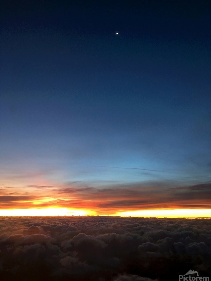 Nothing But Clouds 8  Print