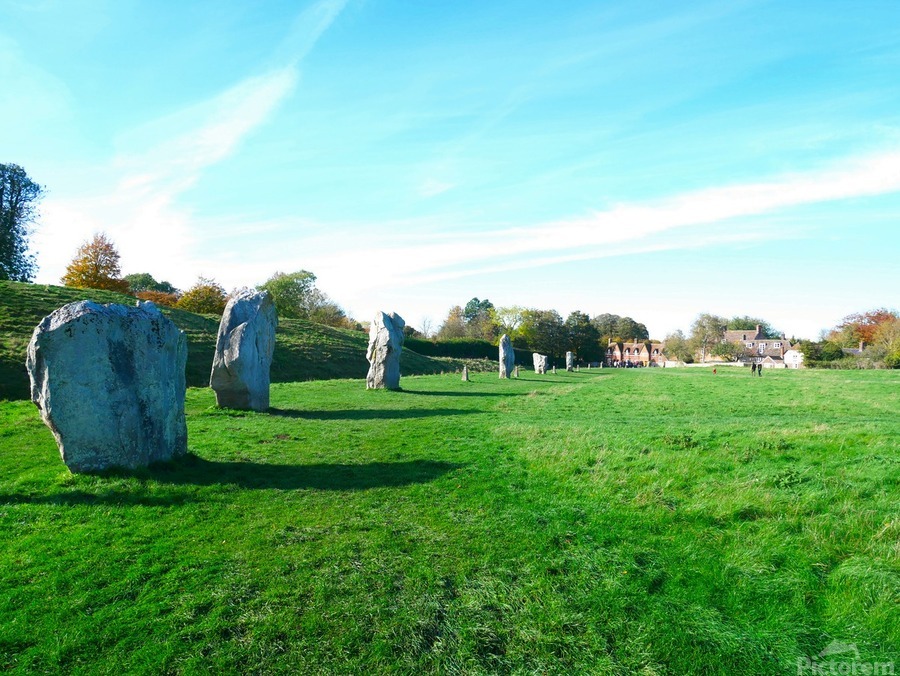 Avebury Henge and Stone Circles of Wiltshire  Imprimer