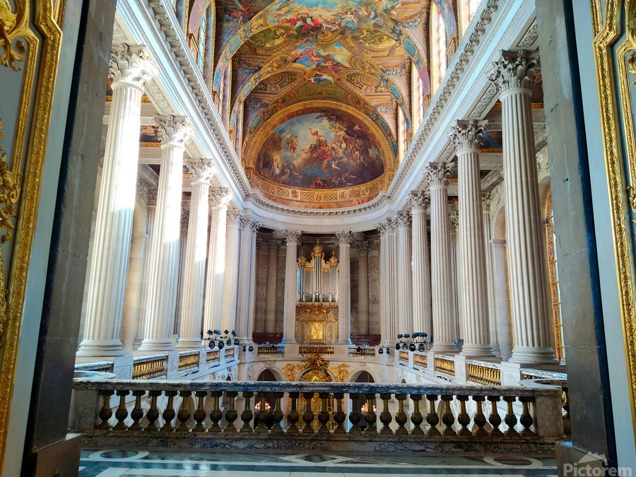 Palace of Versailles -- Interior 3c  Print