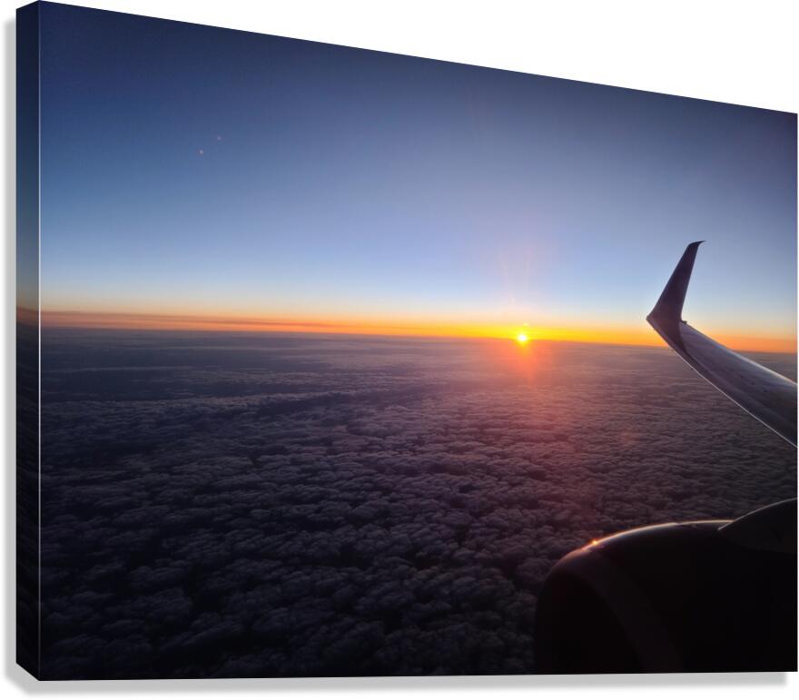 Sunset Ascent Canvas Print