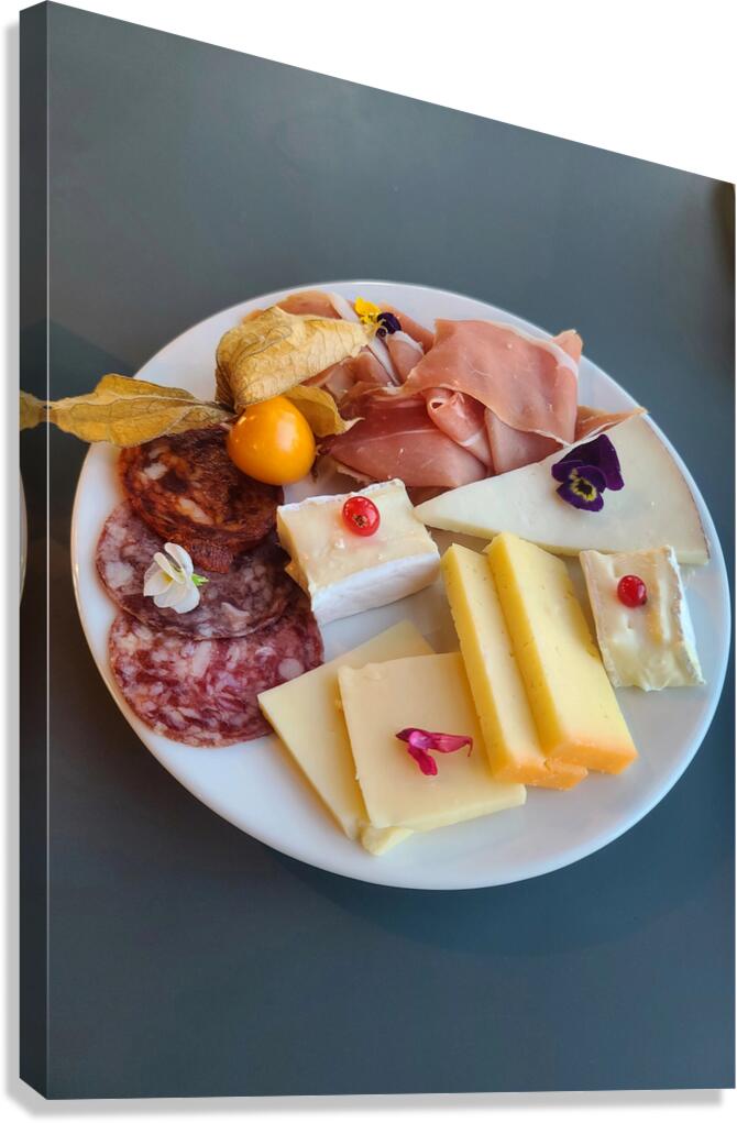 A Botanical Feast of the Senses Canvas Print