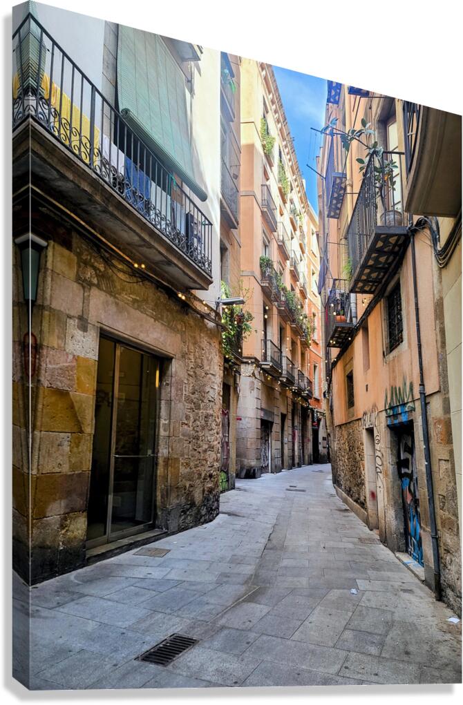 The Language of Quiet Streets Canvas Print