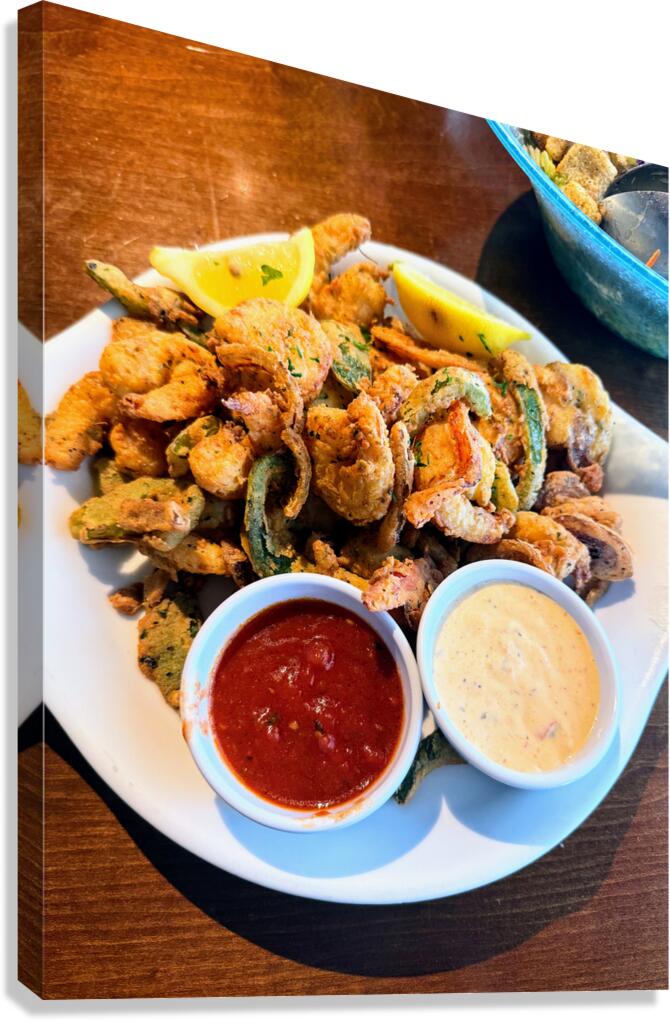 Crisp. Dip. Repeat Canvas Print