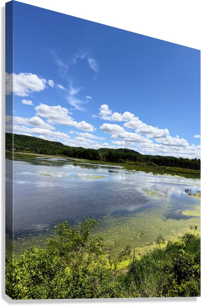 Sky Echoes Canvas Print