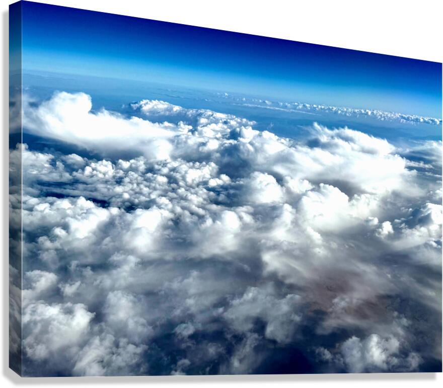 Stratospheric Whispers: The Uprising Drift Canvas Print