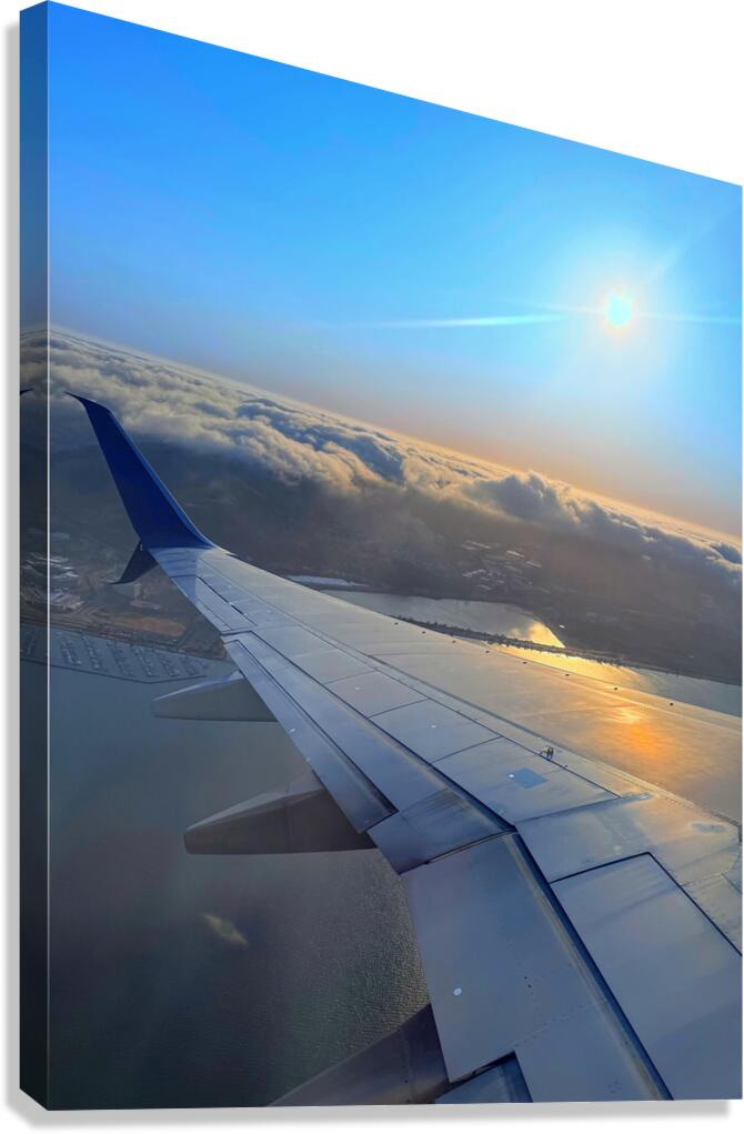 Wings over SF: Above the Quiet Kingdom Canvas Print
