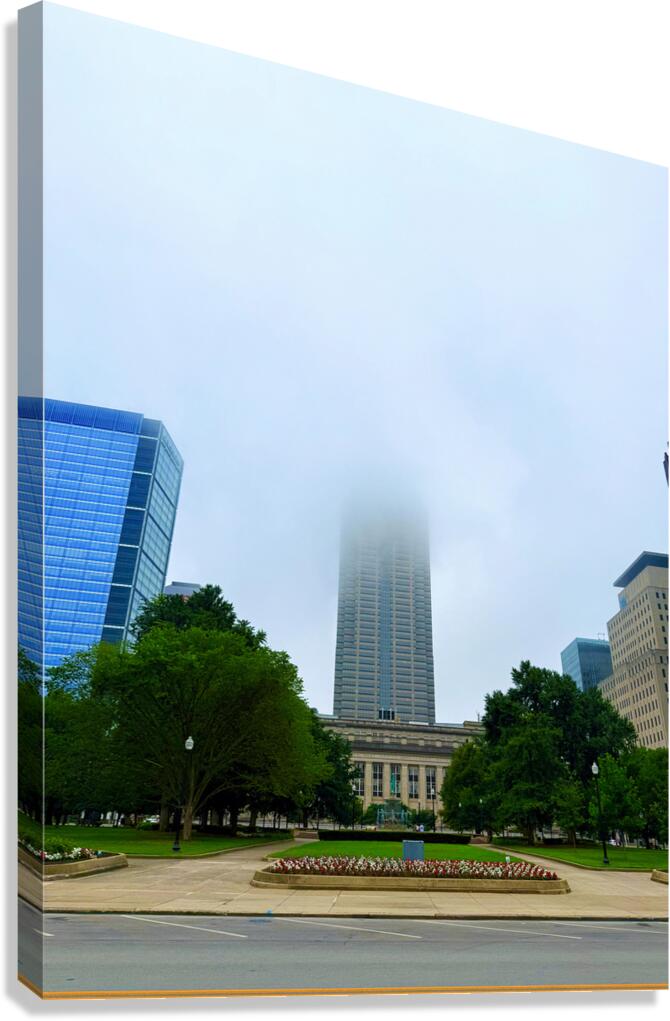Skyline Veil Canvas Print