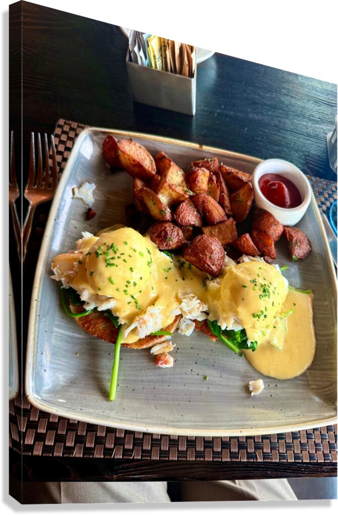 Golden Hollandaise Canvas Print