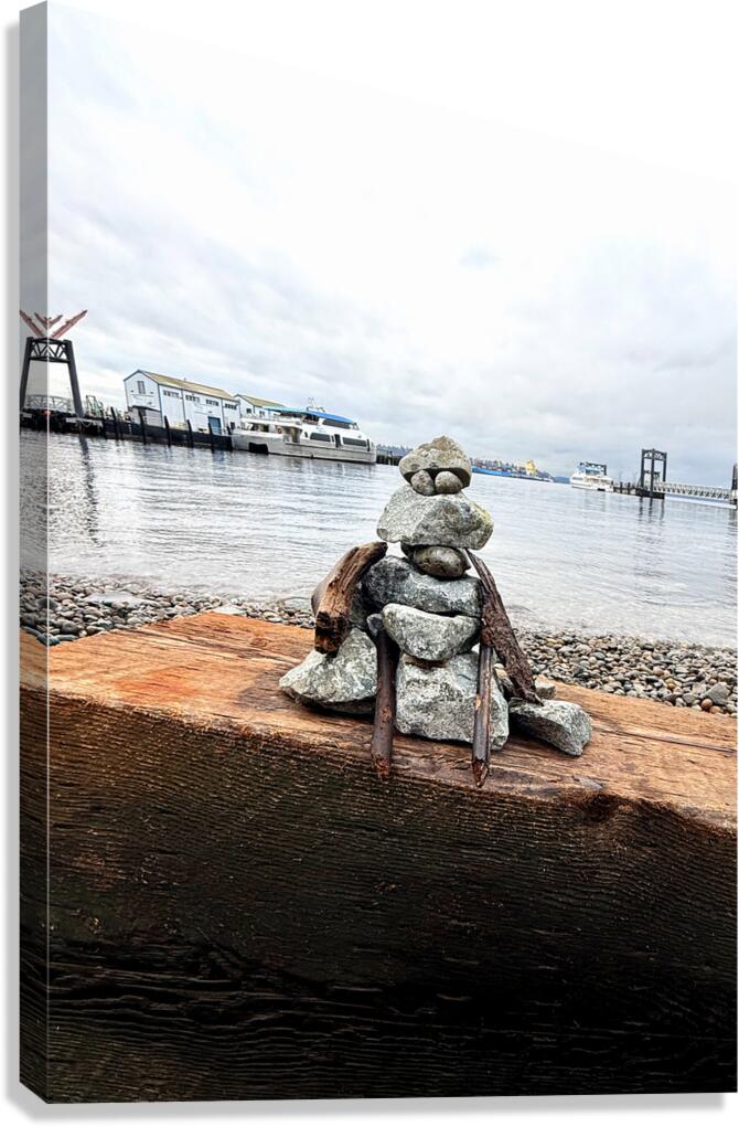  The Watcher of West Seattle  Canvas Print