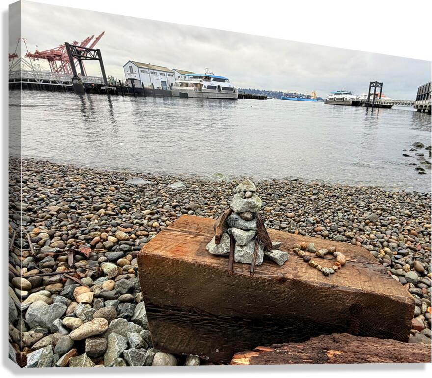 Made From the Shore Canvas Print