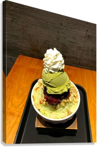 Climbing Mount Mochi 2 Canvas Print