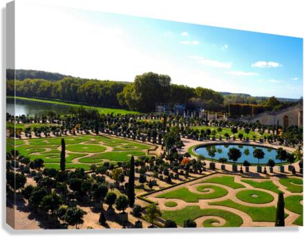 Palace of Versailles -- Gardens 3 Canvas Print