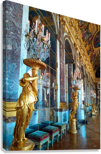 Palace of Versailles -- Interior 5 Canvas Print