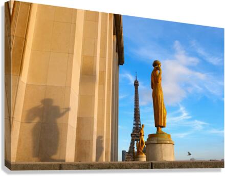 Eiffel Tower 3B Canvas Print