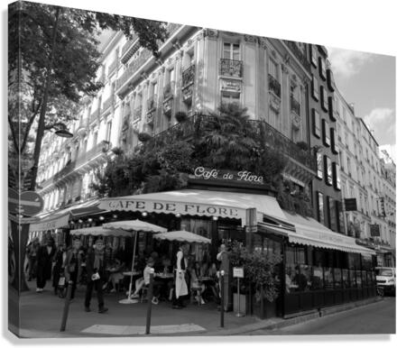 Cafe de Flore 2 Canvas Print
