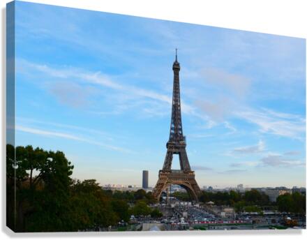 Eiffel Tower 2D Canvas Print