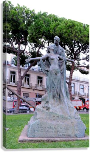Walking through Lisbon 4 Canvas Print