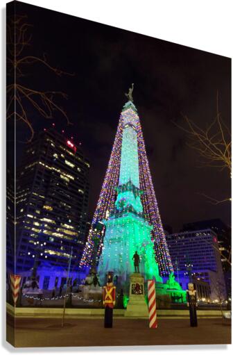 Monumental Christmas Tree 2B Canvas Print
