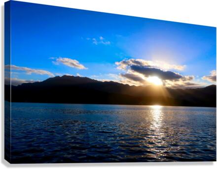 Hawaii Sunset 4 Canvas Print