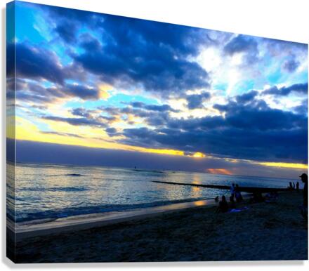 Hawaii Sunrise 2F Canvas Print
