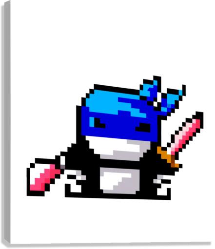 Baby Shark Ninja Shifu  Canvas Print