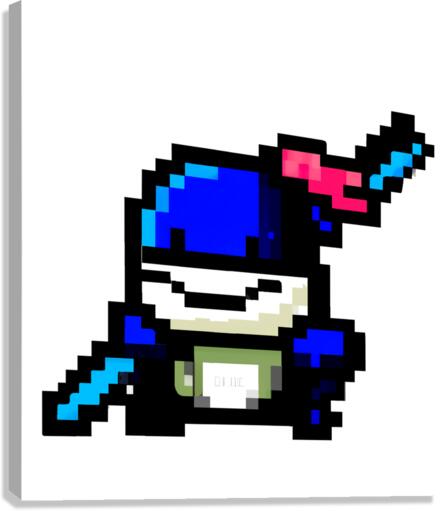 Baby Shark Ninja Shifu 2 Canvas Print