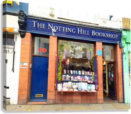 The Nottinghill Bookshop Canvas Print