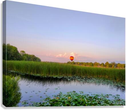 Radiant Drift Canvas Print